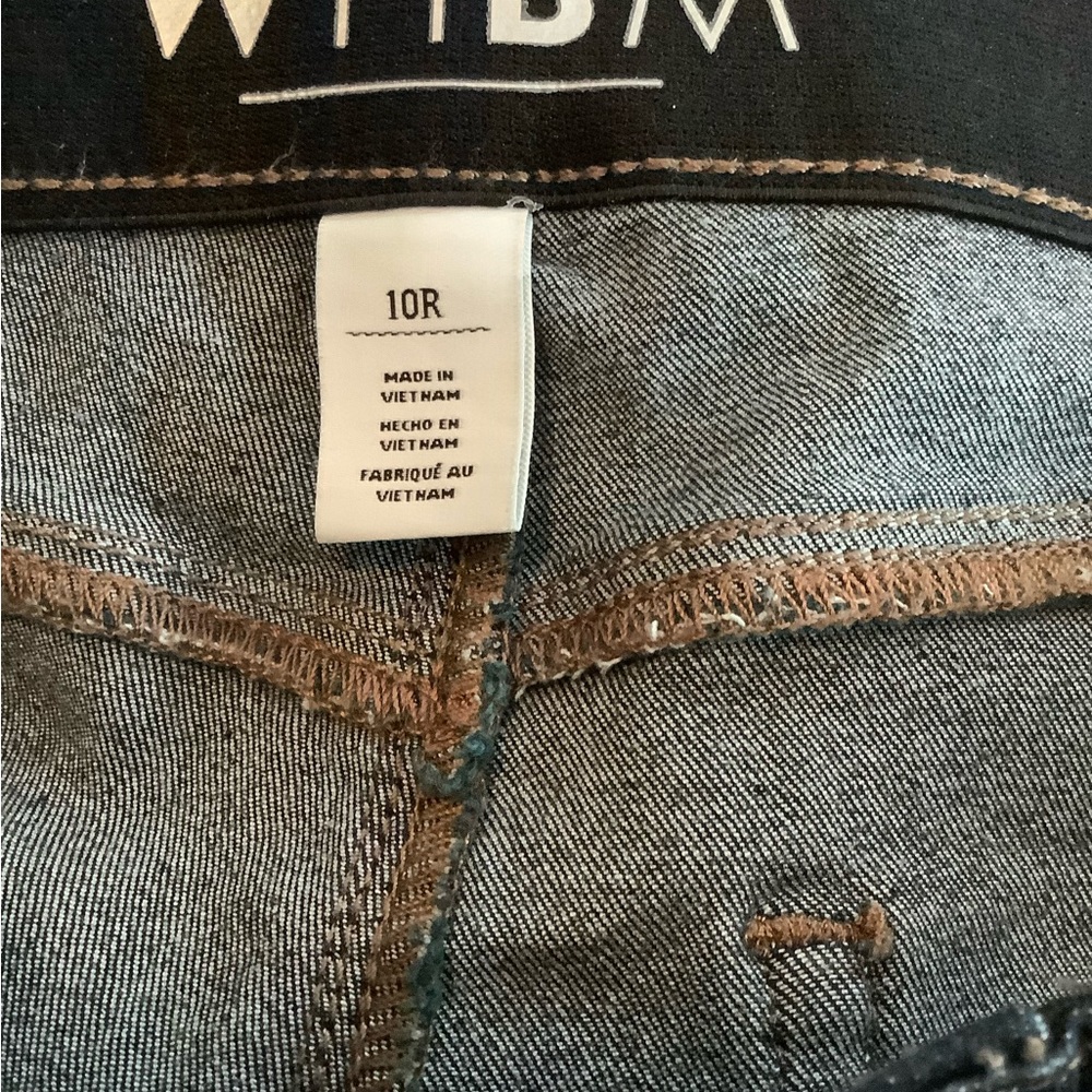 Express Stretch Plus Denim Perfect Legging, mid rise